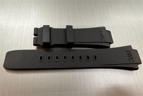 IWC Original Rubber Black Strap 15mm 